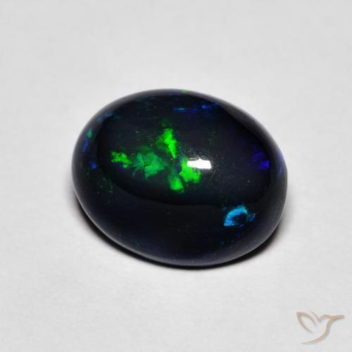 1.65ct Naturale Multicolore Opale, Ovale, Opaco