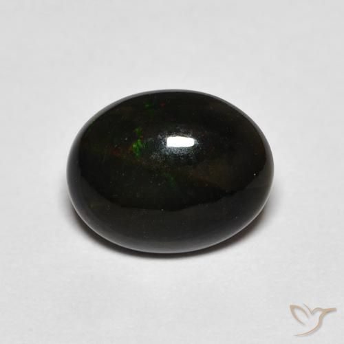 1.06ct Naturale Multicolore Opale, Ovale, Opaco, Photo A