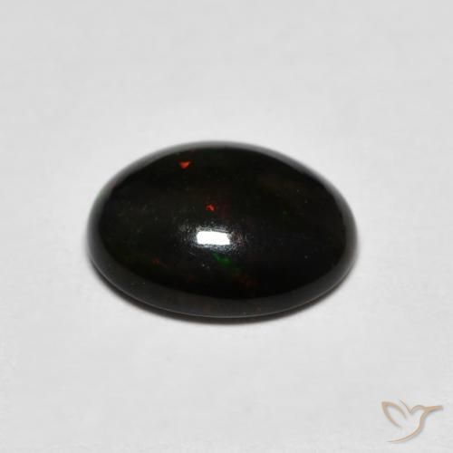 Opale Multicolore naturale da 1.06 ct, Ovale, Opaco