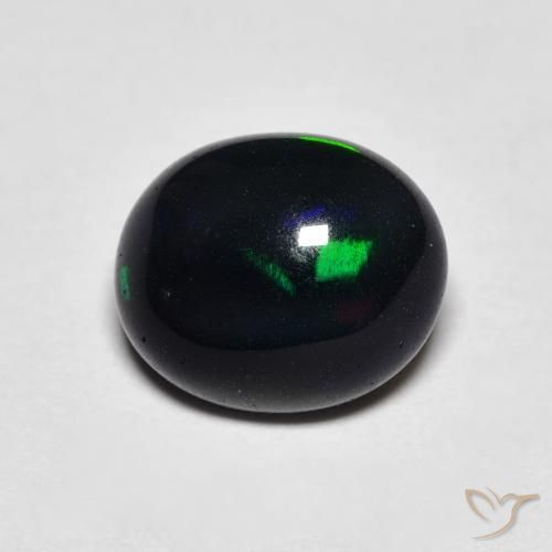 1.73ct Naturale Multicolore Opale, Ovale, Opaco