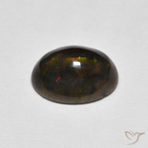 Opale Multicolore naturale da 1.08 ct, Ovale, Opaco