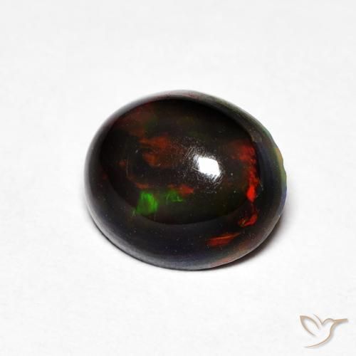 0.97ct Naturale Multicolore Opale, Ovale, Opaco