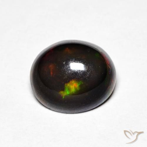 Opale Multicolore naturale da 0.97 ct, Ovale, Opaco