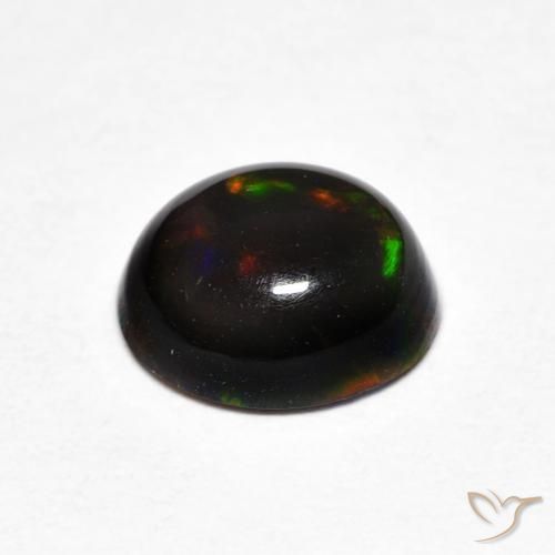 Opale Multicolore naturale da 0.97 ct, Ovale, Opaco