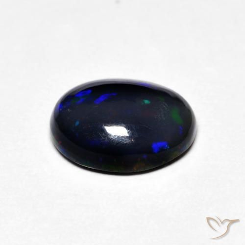 Opale Multicolore naturale da 0.99 ct, Ovale, Opaco
