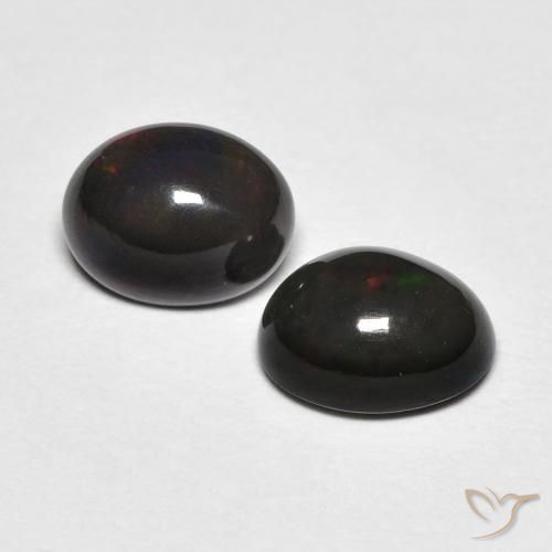 Gemme di Opale Multicolore naturale da 1.18 ct, Ovale, Opaco