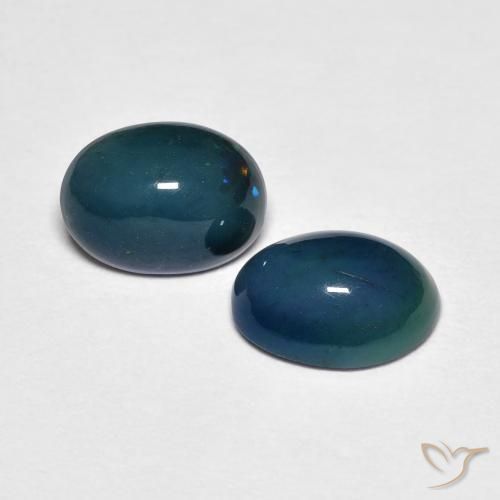 Gemme di Opale Multicolore naturale da 1.39 ct, Ovale, Opaco