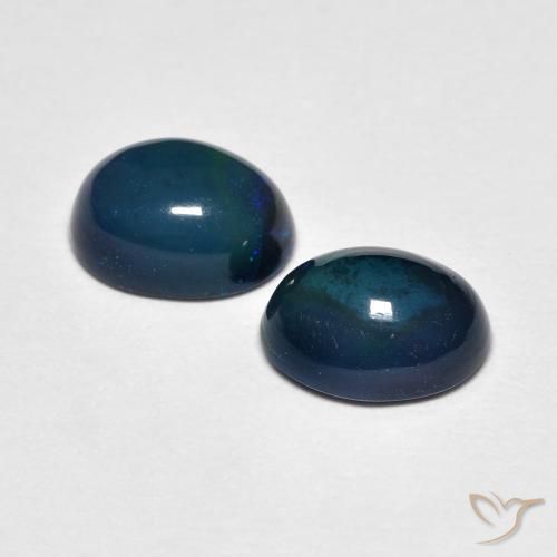 Gemme di Opale Multicolore naturale da 1.67 ct, Ovale, Opaco
