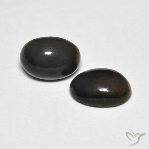 Gemme di Opale Multicolore naturale da 0.92 ct, Ovale, Opaco