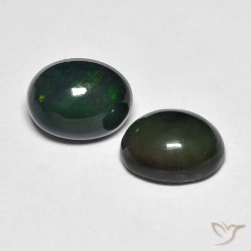 Gemme di Opale Multicolore naturale da 2.48 ct, Ovale, Opaco