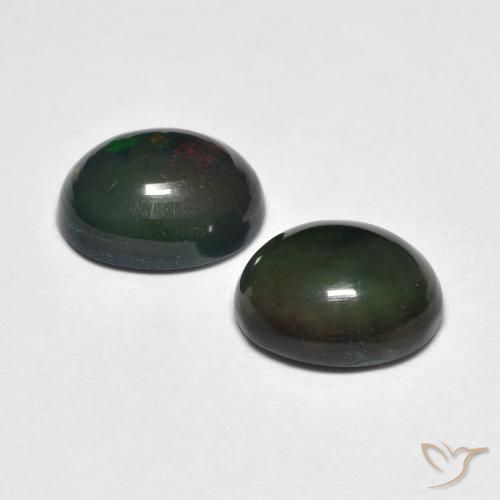 Gemme di Opale Multicolore naturale da 2.48 ct, Ovale, Opaco