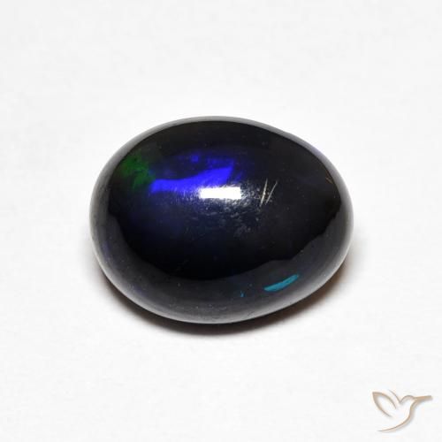 1.51ct Naturale Multicolore Opale, Ovale, Opaco