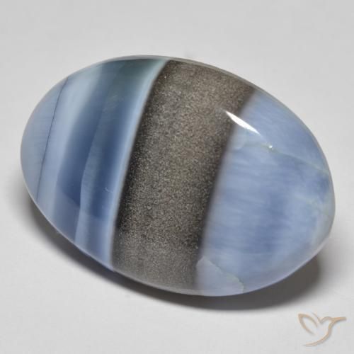 Opale Multicolore naturale da 28.42 ct, Ovale, Opaco