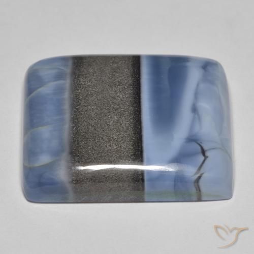 Opale Multicolore naturale da 33.07 ct, Taglio a baguette, Opaco