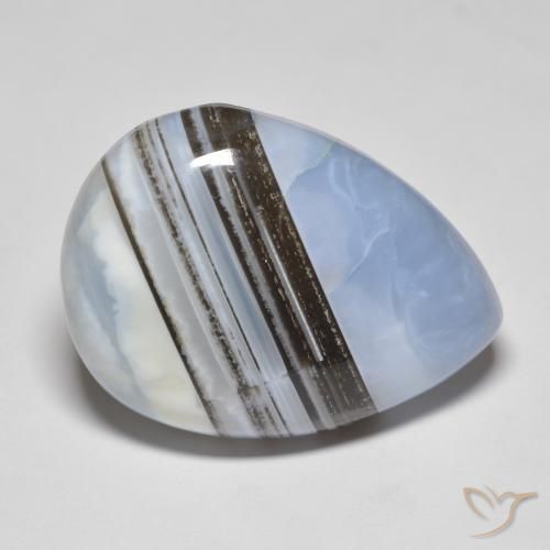 37.98ct Naturale Multicolore Opale, Forma a pera, Opaco