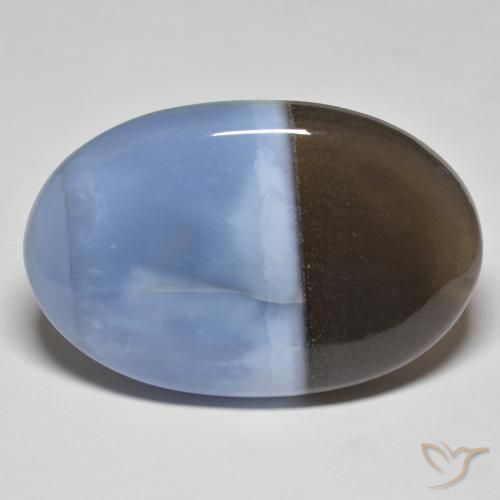 51.46ct Naturale Multicolore Opale, Ovale, Opaco