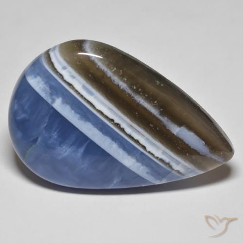 Opale Multicolore naturale da 48.08 ct, Forma a pera, Opaco