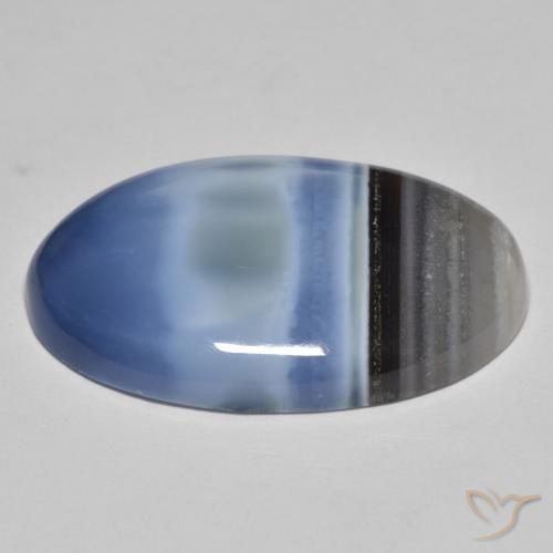 Opale Multicolore naturale da 24.99 ct, Ovale, Opaco