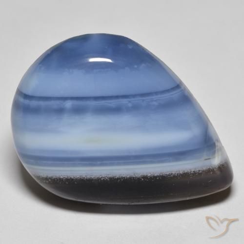 27.91ct Naturale Multicolore Opale, Forma a pera, Opaco