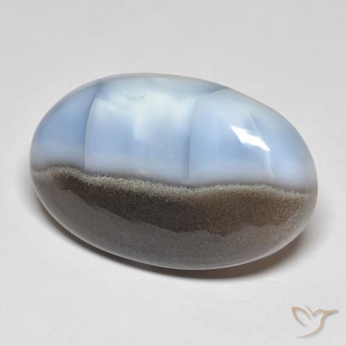 Opale Multicolore naturale da 21.61 ct, Ovale, Opaco