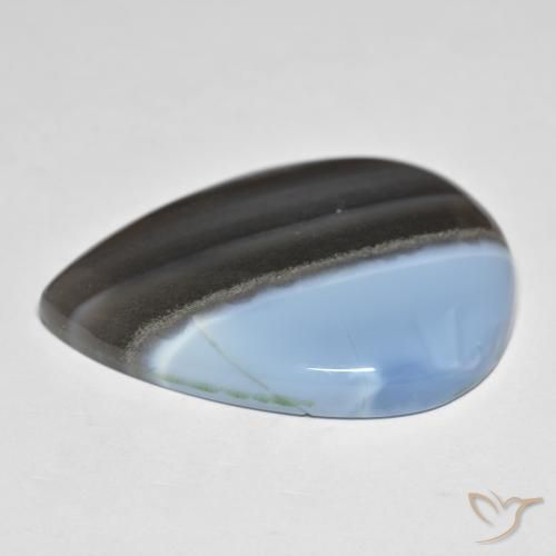 Opale Multicolore naturale da 34.61 ct, Forma a pera, Opaco