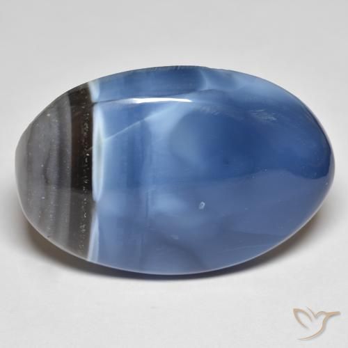 33.02ct Naturale Multicolore Opale, Ovale, Opaco