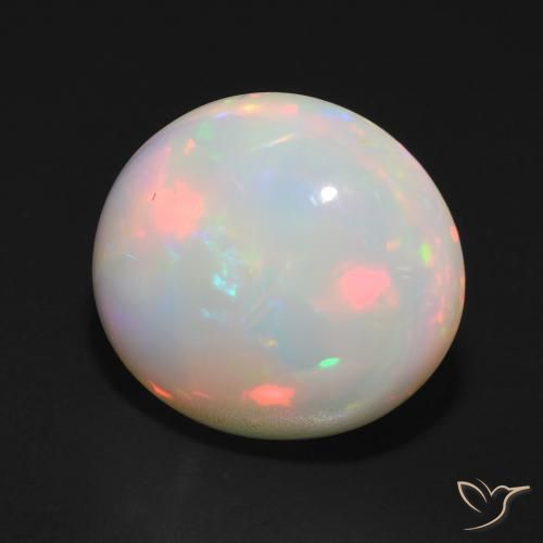 Opale Multicolore naturale da 5.95 ct, Ovale, Traslucido