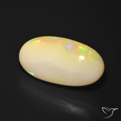 Opale Multicolore naturale da 7.25 ct, Ovale, Traslucido