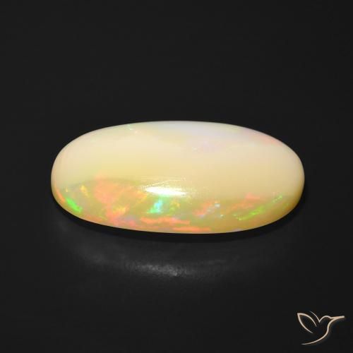 Opale Multicolore naturale da 7.25 ct, Ovale, Traslucido