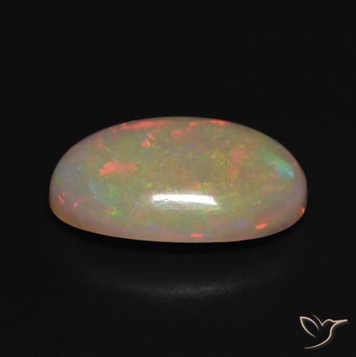 Opale Multicolore naturale da 3.28 ct, Ovale, Traslucido