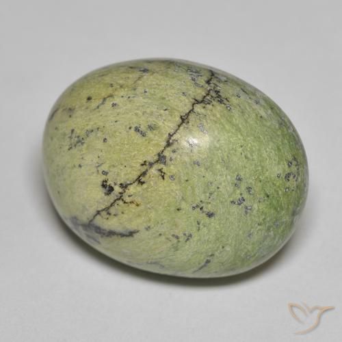 15.66ct Naturale Terra Verde Opale, Ovale, Opaco