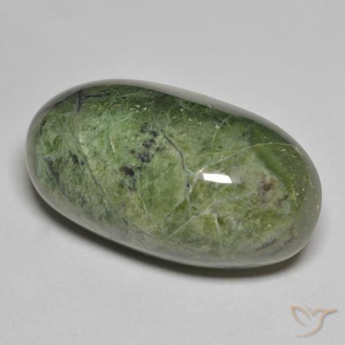 Opale Verde terroso naturale da 22.64 ct, Ovale, Opaco