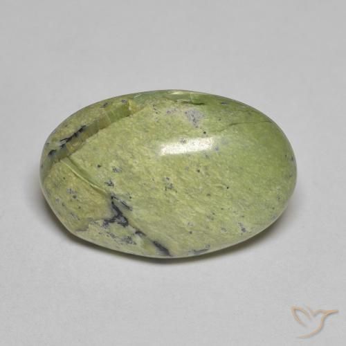 Opale Verde medio naturale da 7.29 ct, Ovale, Opaco