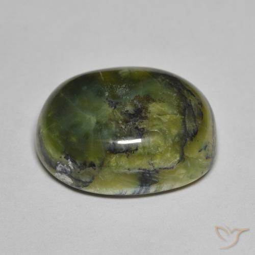 Opale Verde foresta naturale da 12.72 ct, Ovale, Opaco