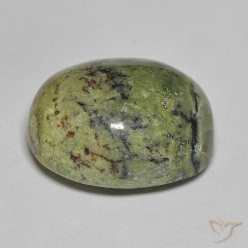 Opale Terra Verde naturale da 11.80 ct, Ovale, Opaco