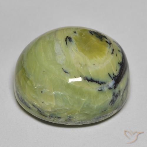 Opale Verde medio naturale da 24.39 ct, Ovale, Opaco