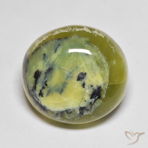 15.08ct Naturale Verde caldo Opale, Ovale, Opaco