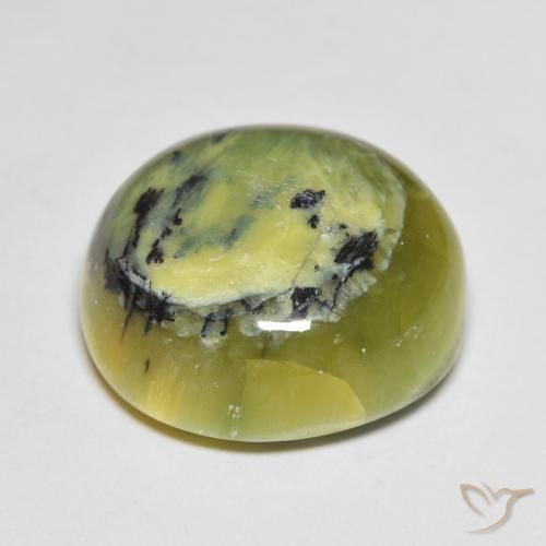 Opale Verde caldo naturale da 15.08 ct, Ovale, Opaco