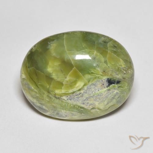 11.93ct Naturale Terra Verde Opale, Ovale, Opaco