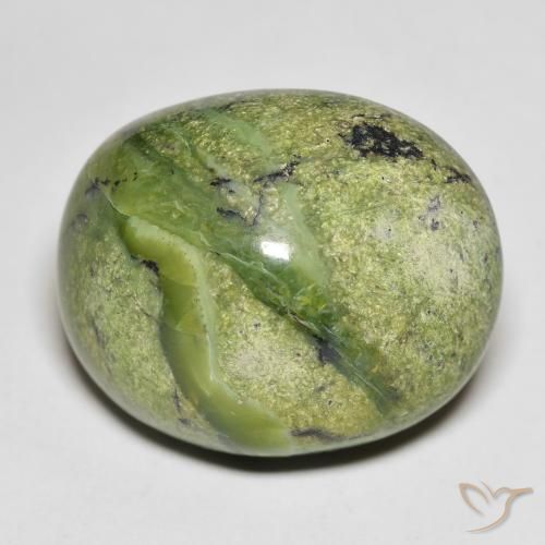 20.82ct Naturale Terra Verde Opale, Ovale, Opaco