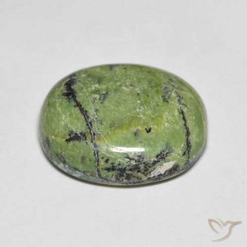 Opale Terra Verde naturale da 8.14 ct, Ovale, Opaco