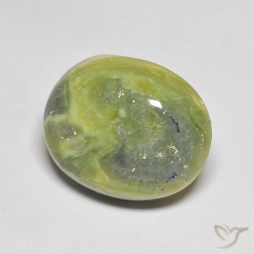 Opale Terra Verde naturale da 11.89 ct, Ovale, Opaco