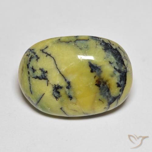 9.96ct Naturale Verde caldo Opale, Ovale, Opaco