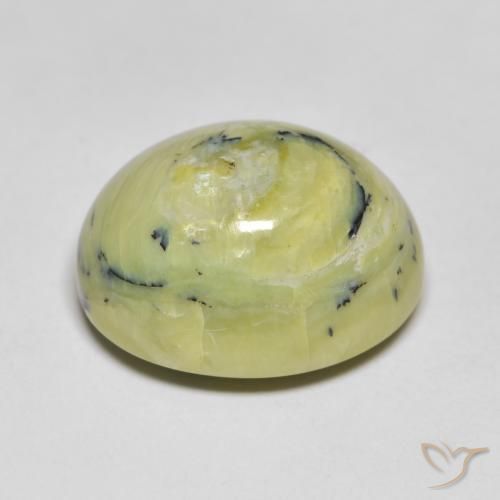 Opale Verde chiaro naturale da 14.17 ct, Ovale, Opaco