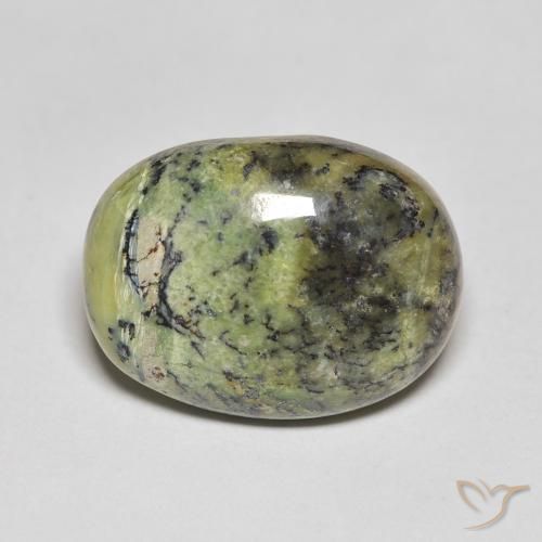 10.37ct Naturale Terra Verde Opale, Ovale, Opaco