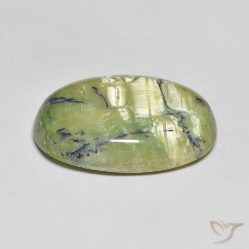 Opale Verde caldo naturale da 10.83 ct, Ovale, Opaco