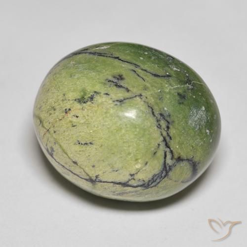 Opale Verde medio naturale da 18.90 ct, Ovale, Opaco