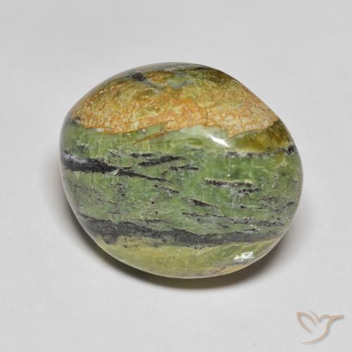 Opale Terra Verde naturale da 16.51 ct, Ovale, Opaco