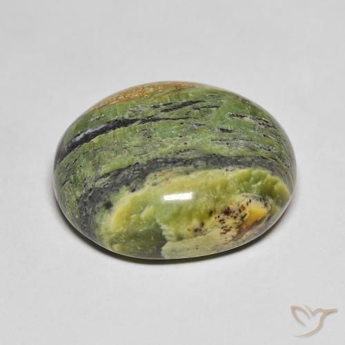 Opale Terra Verde naturale da 16.51 ct, Ovale, Opaco