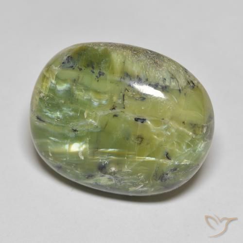 Opale Verde medio naturale da 25.34 ct, Cuscino, Opaco